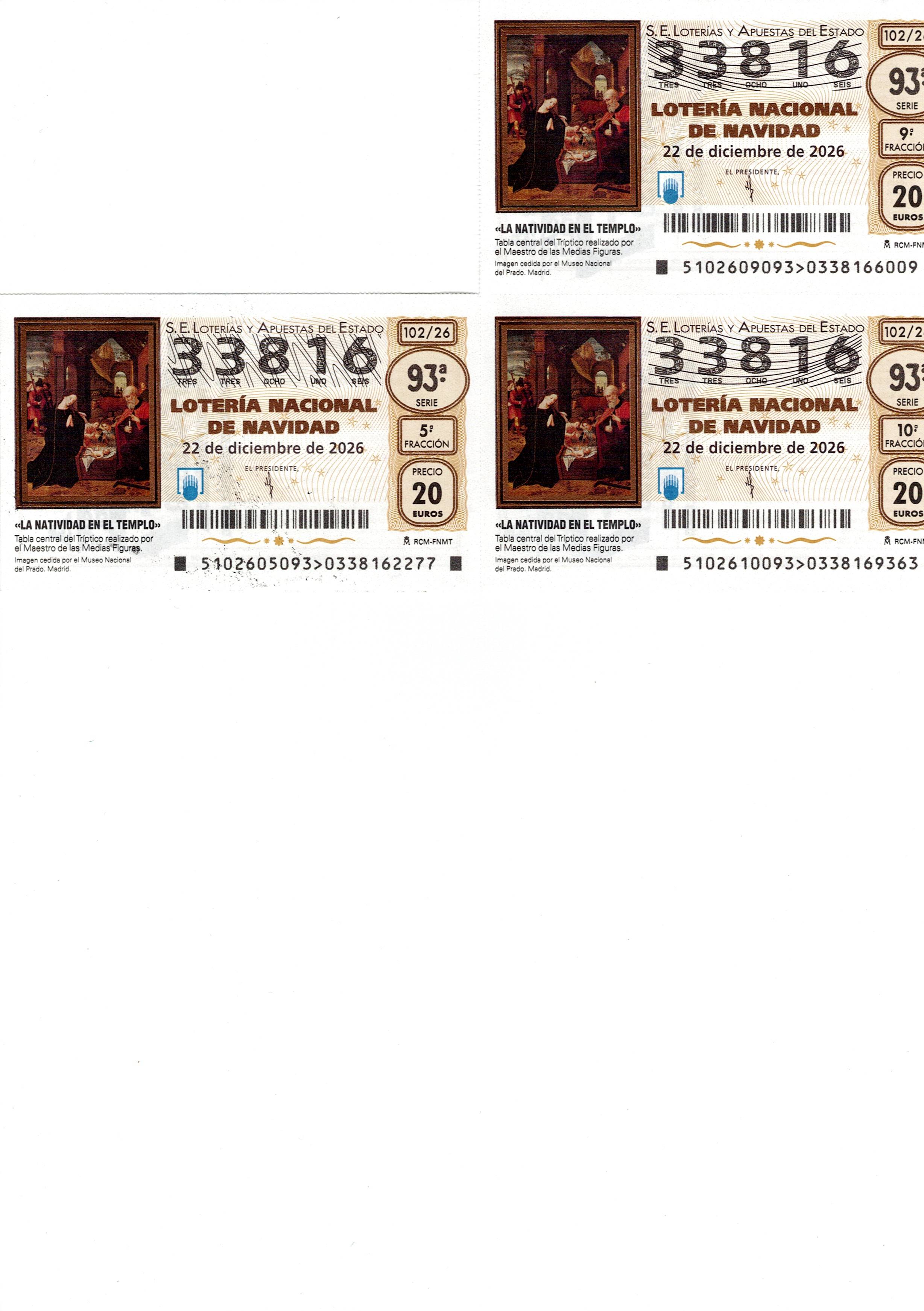 LOTERIA DE NAVIDAD 2025  33816